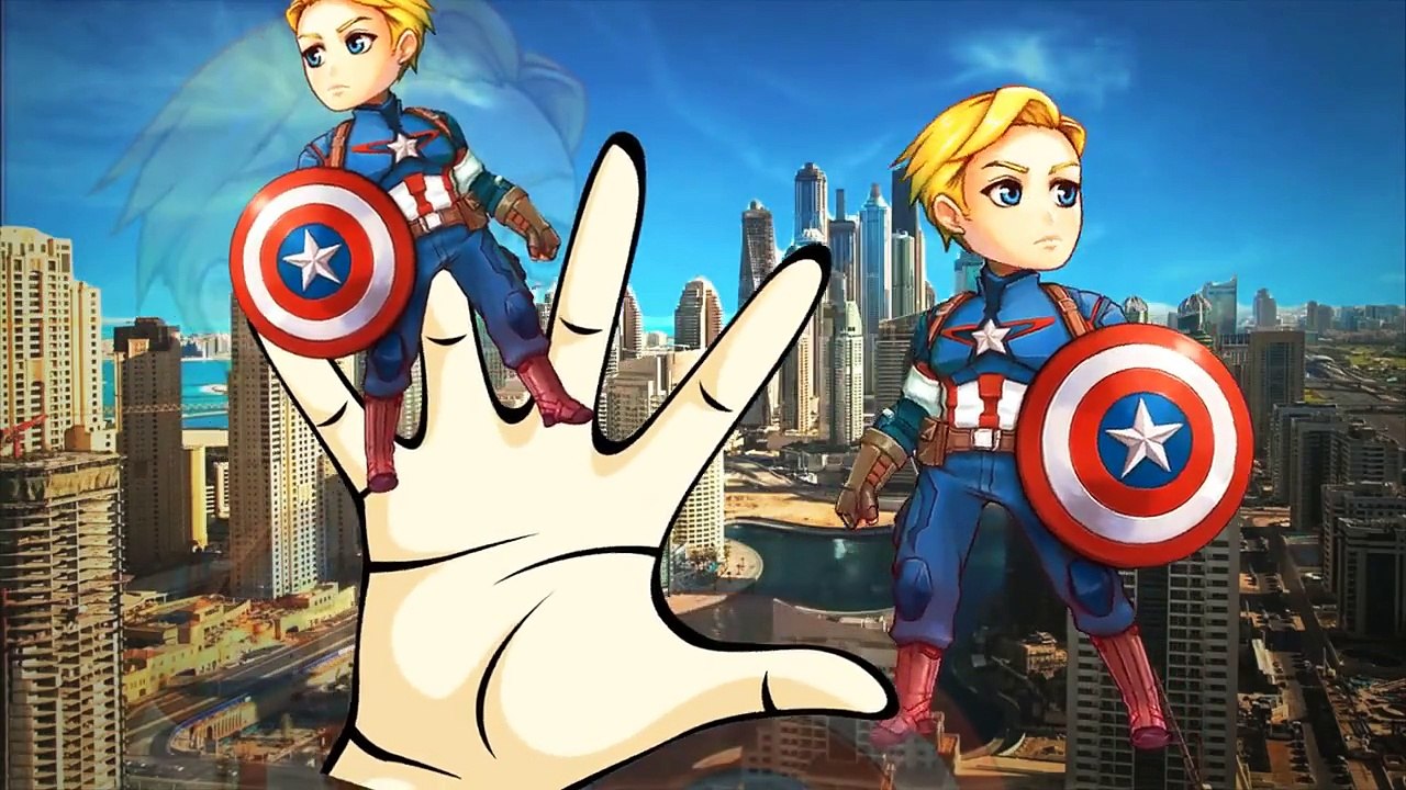 Batman Spiderman Cartoons Finger Family Nursery Rhymes _ Superman Dinosaurs Finger Family