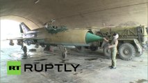 Russian MiG-21 Bomb ISIS in Syria 8 nov 2015