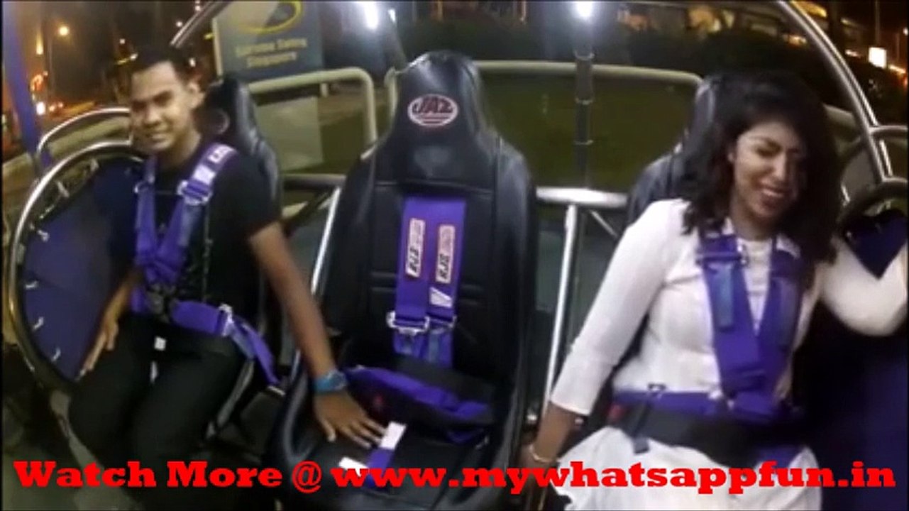 Whatsapp Videos || Face expiration on world most amazing ride