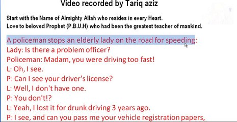 Story Of the week Police Vs Lady Lesson Eight Learn English through Story