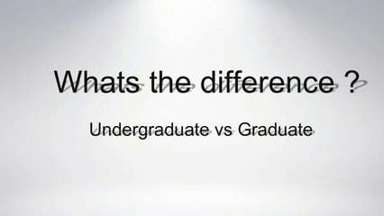 Undergraduate vs. Graduate: Key Differences You Should Know 🎓