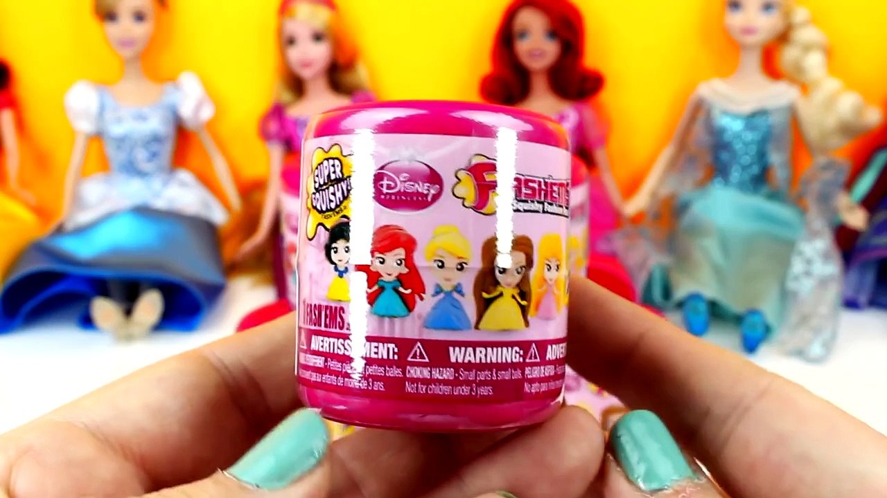 Disney Princess Fashems – 6 Fash’ems Blind Bag Surprise Opening! Part 2
