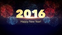 ✌ ♡ Happy New Year 2016- Beautiful Wishing Video for 1st January ♡ ✌