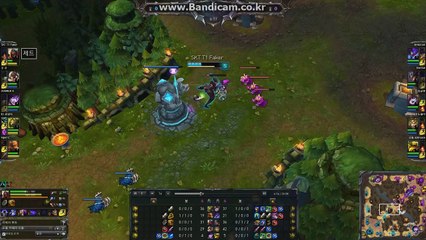 페이커(Faker) 제드 - 깔끔한 6렙 솔킬