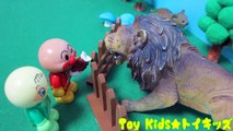 アンパンマン おもちゃアニメ メロンパンナちゃん と動物園に行くよ！ Toy Kids トイキッズ animation anpanman baikinman テレビ 映画