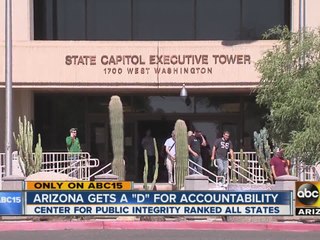 Arizona gets a near failing grade in transparency, accountability