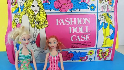Frozen Surprise Giant Box Elsa Anna Barbie Toys Dress Doll Case Disney Princess Surprise S