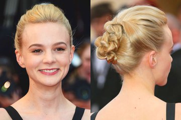 Knotted Updo Hairstyle