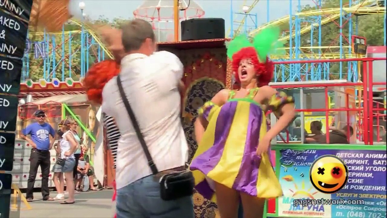 Naked and Funny Tricks! (HD)
