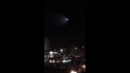 US missile test mistaken for UFO over Long Beach, California