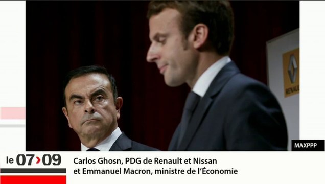 Renault-Nissan : tensions entre Emmanuel Macron et Carlos Ghosn (L'Édito Éco)