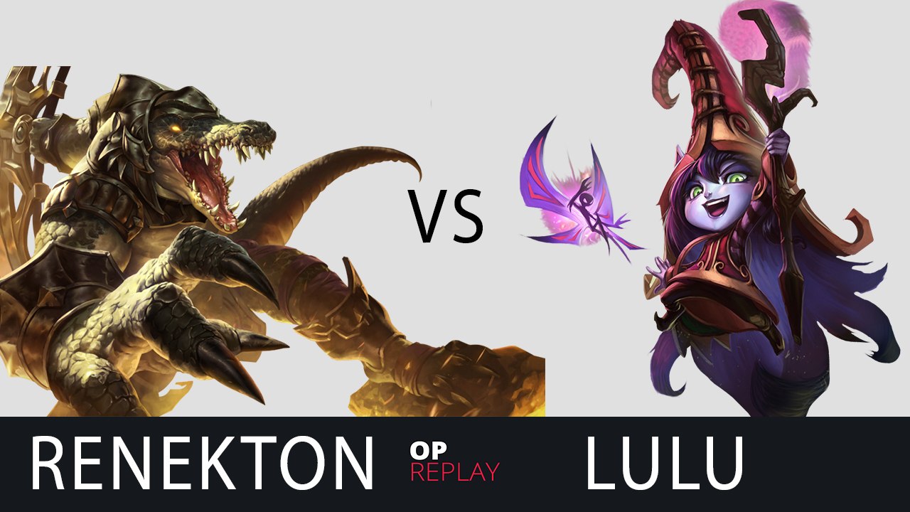 Renekton vs Lulu - KT ssumday vs NJF TANK, KR LOL Challenger 885LP