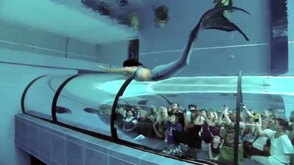 ЗАВОРАЖИВАЮЩЕЕ ЗРЕЛИЩЕ  Бассейн в Италии глубина 40 метров