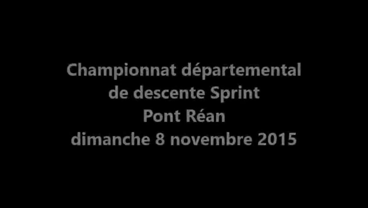 Championnat Départemental de Descente Sprint à Pont Réan