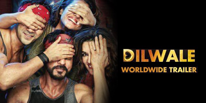 DILWALE Worldwide Trailer |HD| Shahrukh Khan, Kajol, Varun Dhawan, Kriti Sanon