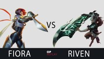 [Highlights] Fiora vs Riven - The shy KR LOL SoloQ