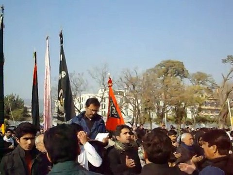Syed Amir Abbas Naqvi Senior Noha Khwan of Anjuman-e-Zulfiqar-e-Haidary Islamabad