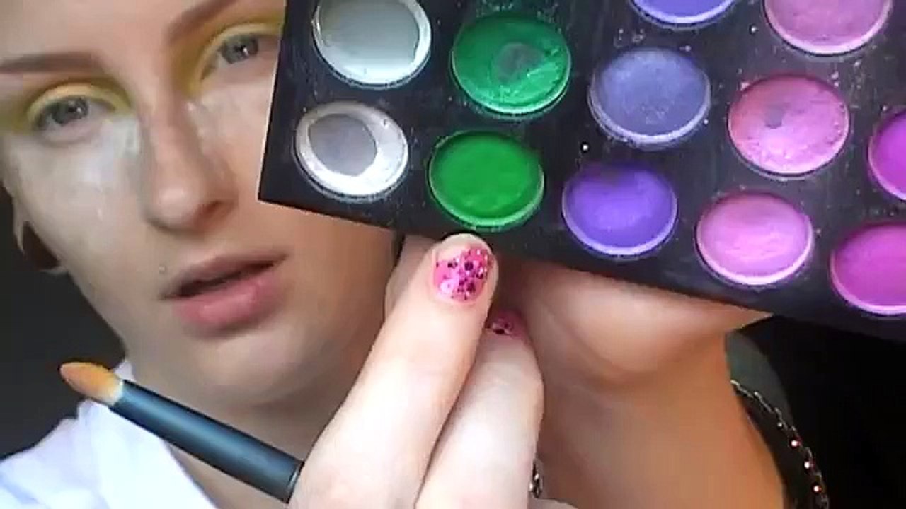 Bright Green Lime Makeup Tutorial For Summer + Creative Ending