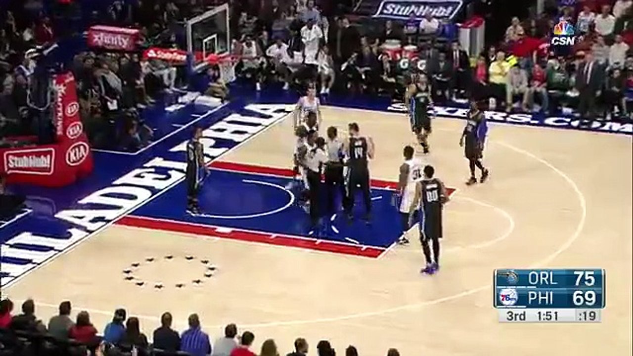 Nerlens Noel Gets Ejected | Magic vs 76ers | NBAHighlightsDaily