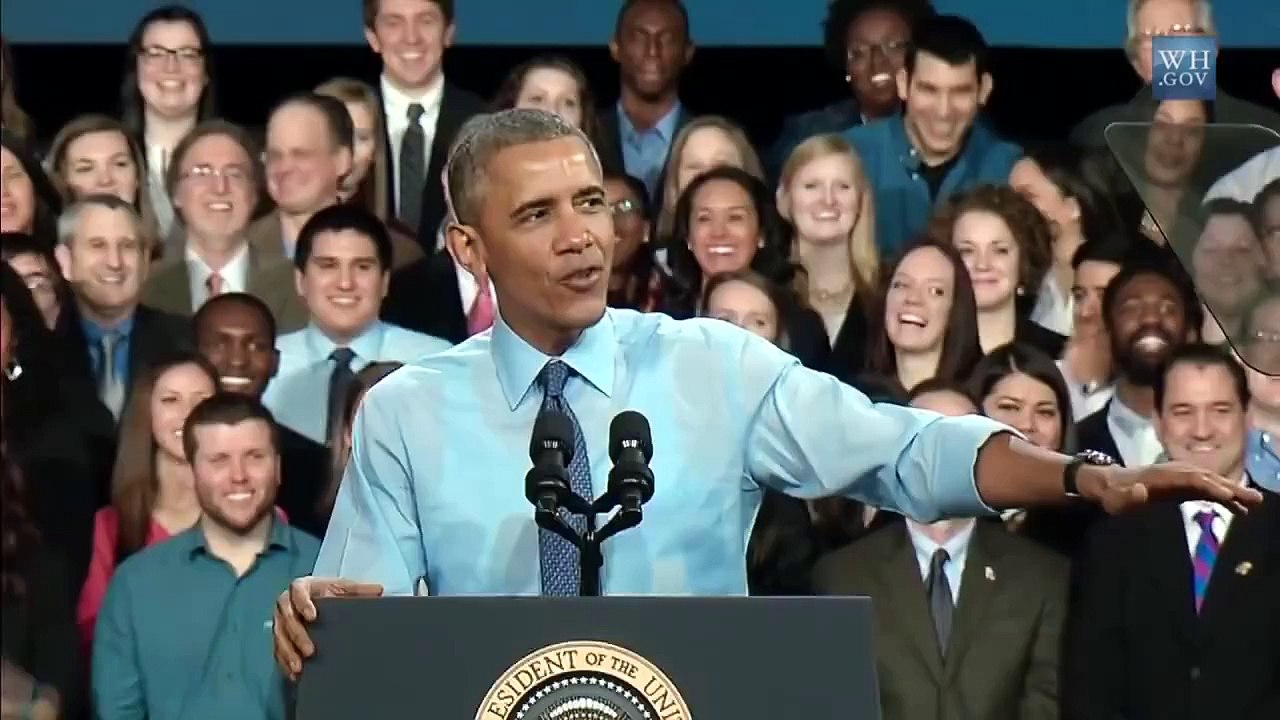 Barack Obama American USA President Funny Singing reprend Uptown Funk Mode Amazing Video 2015