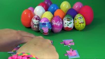 Play Doh Eggs Angry Birds Peppa Pig Mickey Mouse Thomas Cars 2 Dora The Explorer Surprise