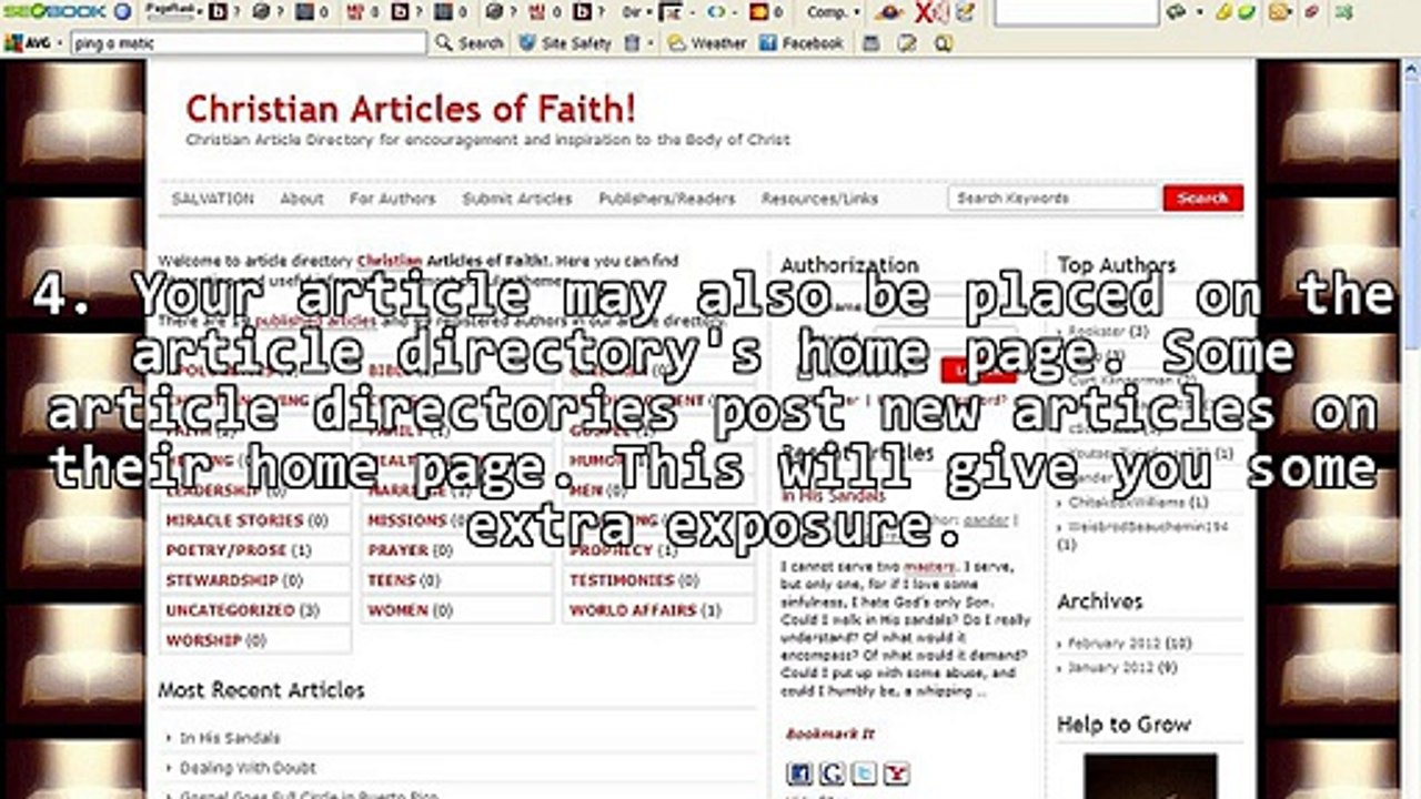 Discover The Powerful Benefits Of Submitting Articles!