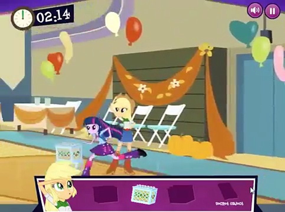 Pony Equestria Girls Canterlot High School Dash Game