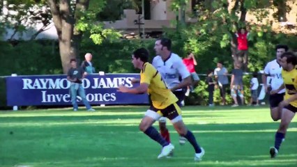 L'Argentin Lucas Caneda, recrue du PARC, en action