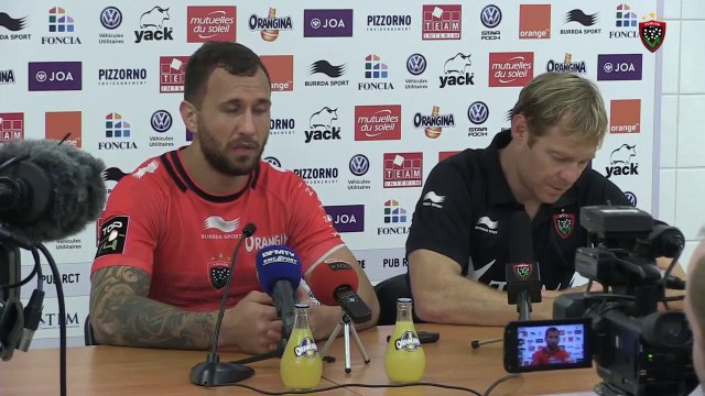 Après-match Toulon-Montpellier - TOP14 J8