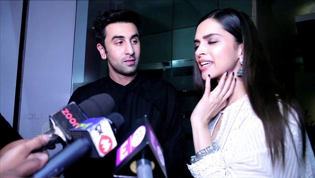 CAUGHT ! Ranbir Kapoor Deepika Padukone's LATE...