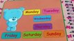 Days Of The Week Song For Kids Children Babies Kindergarten _ Days Of The Week Songs