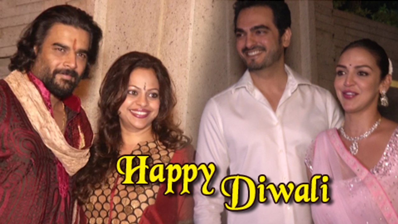 Bollywood Stars Attend Pre Diwali Bash | Amitabh Bachchan, Jitendra, Niel Nitin Mukesh