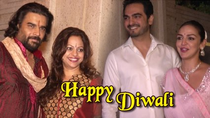 Bollywood Stars Attend Pre Diwali Bash | Amitabh Bachchan, Jitendra, Niel Nitin Mukesh