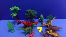 Dinosaurs Cartoons 123 Songs For Children _ Godzilla Cartoons For Children _ 123 Songs For Kids