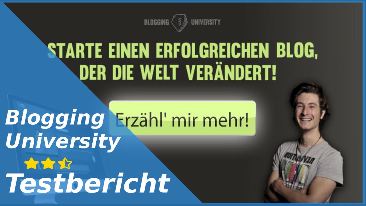 Blogging University - Erfahrungen + 50 € Rabatt