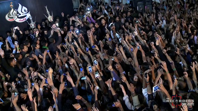 Farhan Ali Waris Live Noha Khwani At Farhan Ali Waris Shab-e-Bedari 17th Moharram 2015