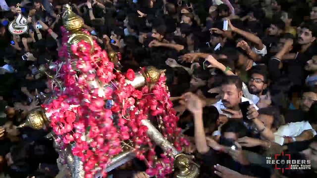 Hassan Sadiq Live Noha Khwani At Farhan Ali Waris Shab-e-Bedari 17th Moharram 2015