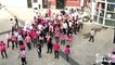 Flashmob Ionis STM contre le cancer du sein