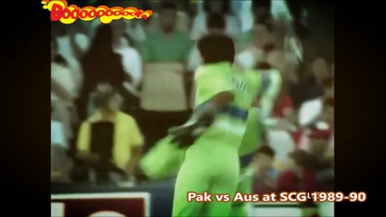 Saleem Yousaf Classic Catch at SCG in 1989