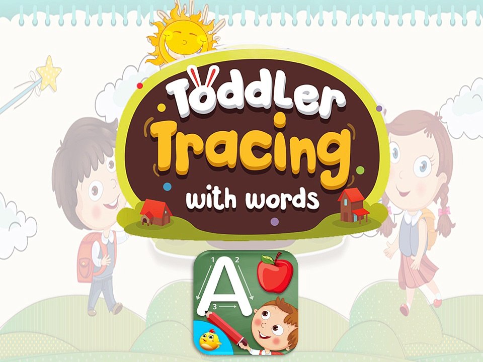 Toddler Tracing with Words