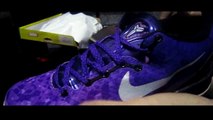 (HD) Cheap Air Max Shoes Kobe 8 Court PurplePure Platinum Basketball Sneakers Review