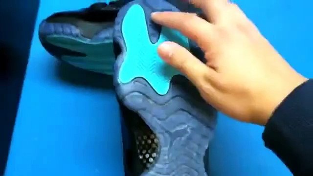 (HD Review) Cheap Authentic Jordan 11 shoes black color kids nike shoes wholesale