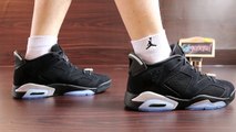 HD_Review_Authentic Air Jordan 6 Low Black Chrome Cheap for sale on SUPERKNICKS.COM