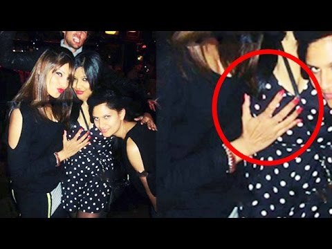 OMG! Bipasha Basu GROPES Sister Vijayeta Basu's B00BS