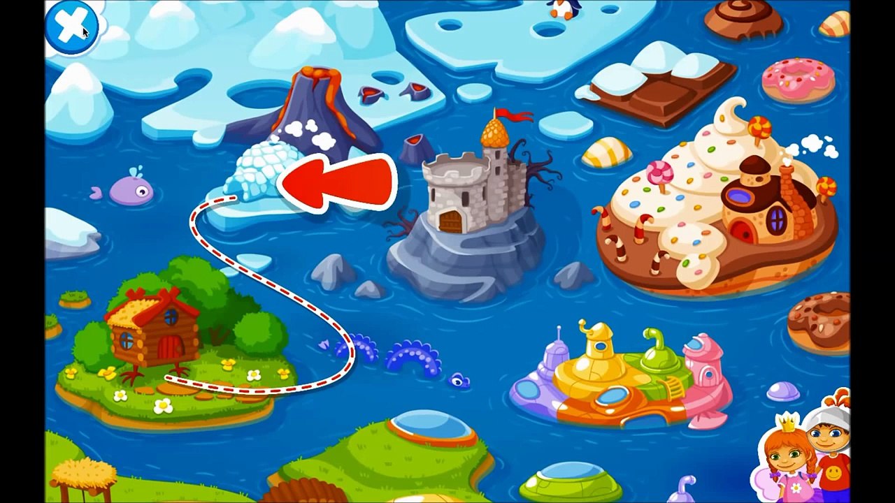 Kids Logic Land Adventure educational games for preschool elementary school (5-8 years old)