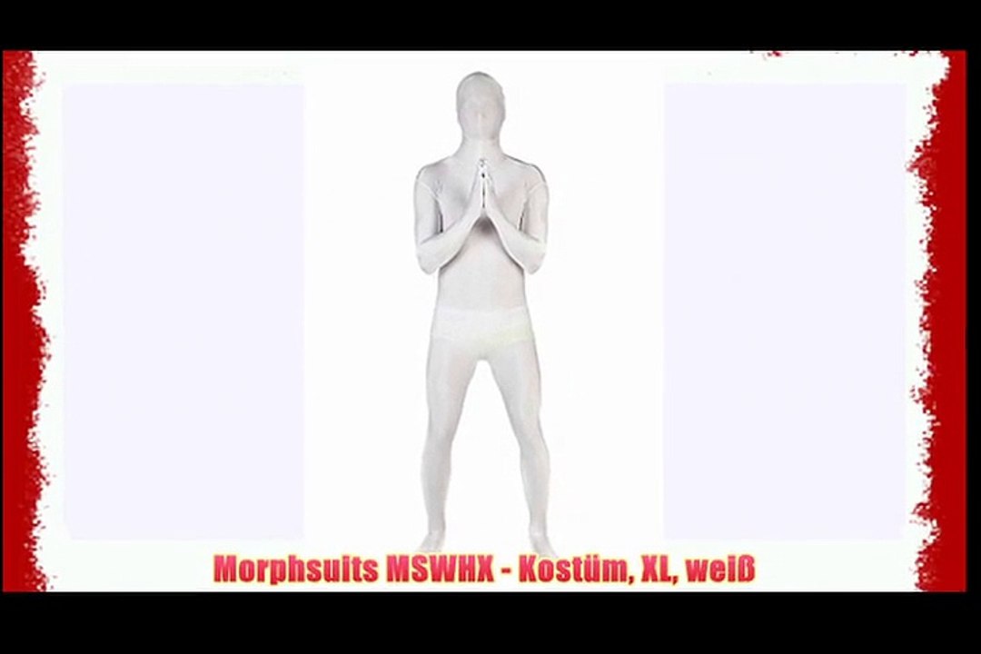 Morphsuits MSWHX - Kost?m XL wei?