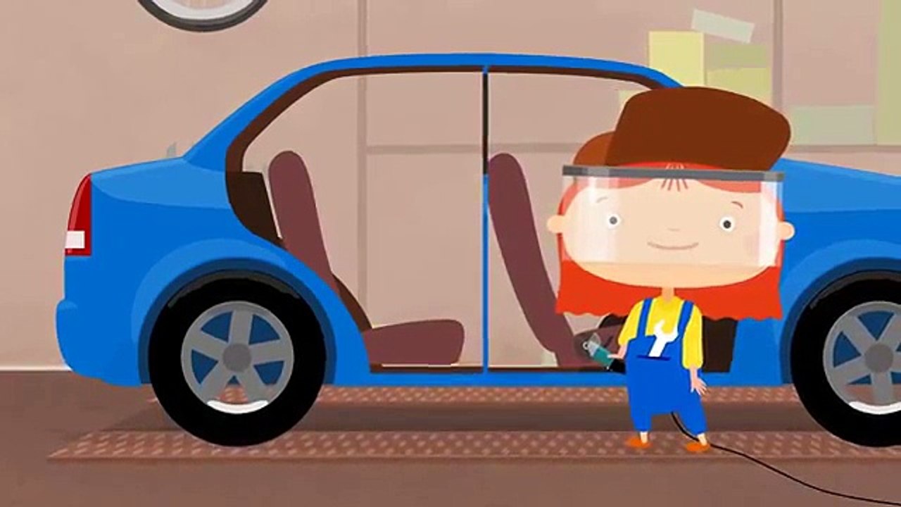 Magic Car Doctor builds this LIMOUSINE! Learn How to with Doc McWheelie Car Cartoons for Children