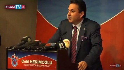 Celil Hekimoğlu Tranzonspor Başkan .adaylığını açıkladı - 61saat Tv