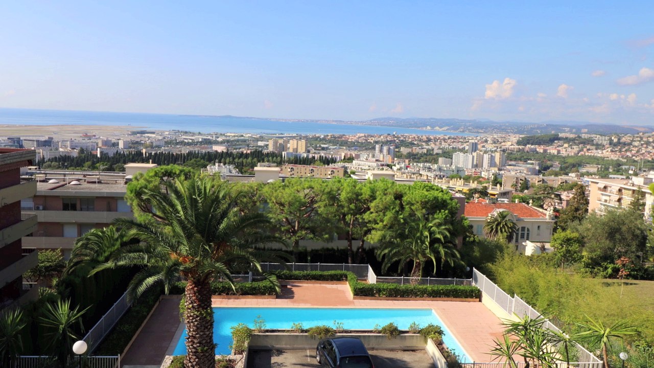 NICE LANTERNE - Vente 3 pièces 75 m² - Vue Mer Cap Antibes