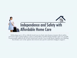 Affordable Home Care Promotes Safety and Independence